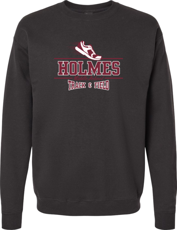 Virtual Sample of Holmes Track and Field Crewneck